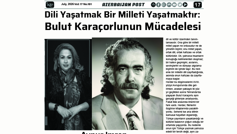 Dili Yaşatmak Bir Milleti Yaşatmaktır: Bulut Karaçorlunun Mücadelesi