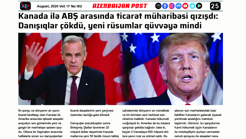 Kanada ilə ABŞ arasında ticarət müharibəsi qızışdı: Danışıqlar çökdü, yeni rüsumlar qüvvəyə mindi